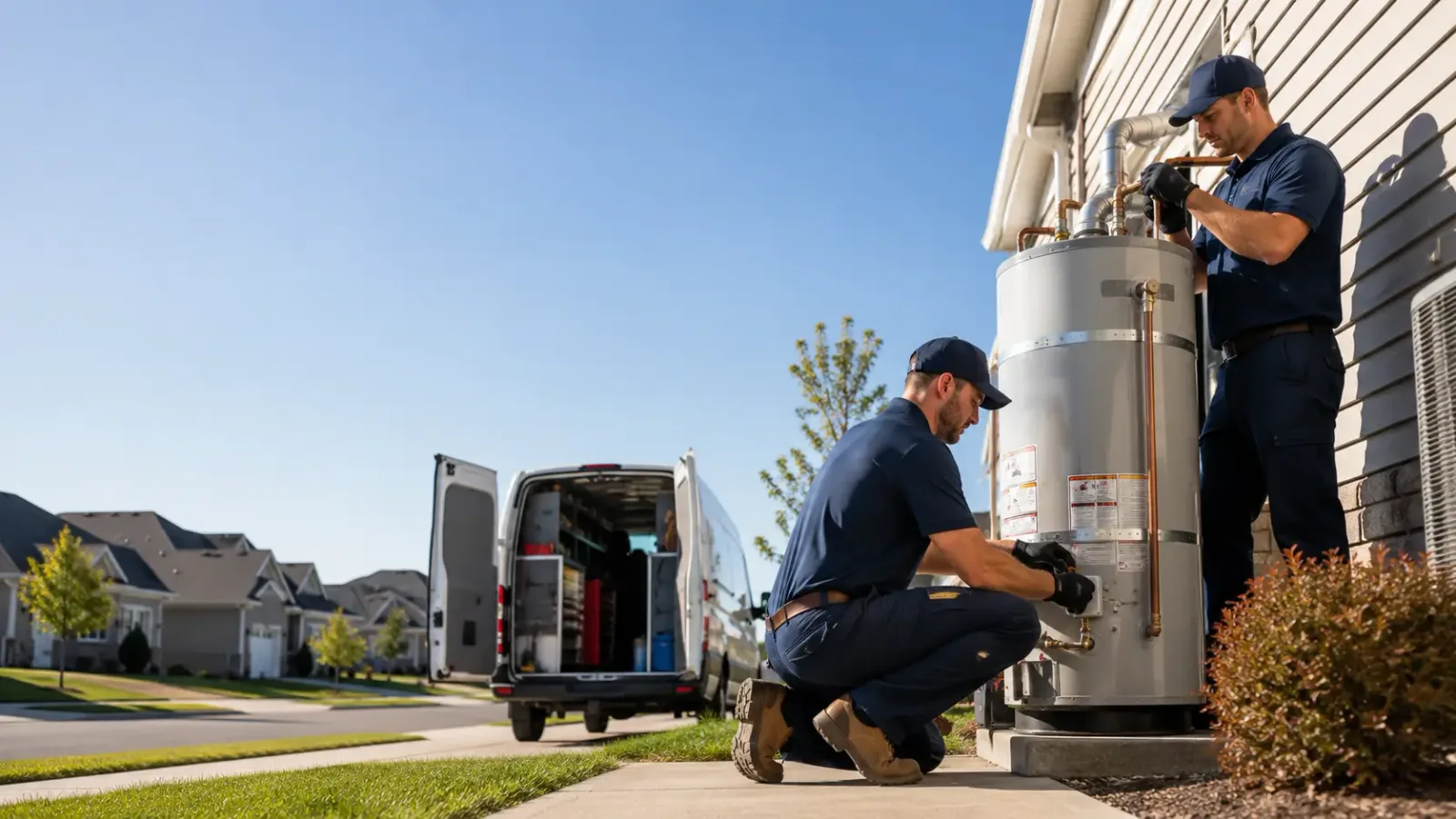 Water Heater Installation in Mexico, IN